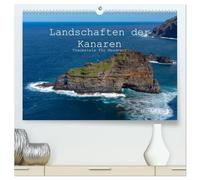 Landschaften der Kanaren - Traumziele für Wanderer (hochwertiger Premium Wandkalender 2026 DIN A2 quer), Kunstdruck in Hochglanz: Die drei ... und Teneriffa bieten traumhafte Wandertouren.