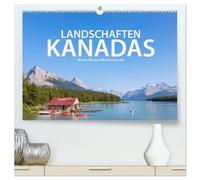 Landschaften Kanadas (hochwertiger Premium Wandkalender 2026 DIN A2 quer), Kunstdruck in Hochglanz: Hanna Wagner zeigt Impressionen aus den kanadischen Provinzen British Columbia, Alberta und Ontario.
