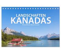 Landschaften Kanadas (Tischkalender 2026 DIN A5 quer), CALVENDO Monatskalender: Hanna Wagner zeigt Impressionen aus den kanadischen Provinzen British Columbia, Alberta und Ontario.
