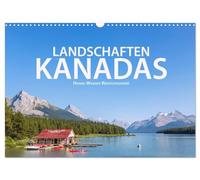 Landschaften Kanadas (Wandkalender 2026 DIN A3 quer), CALVENDO Monatskalender: Hanna Wagner zeigt Impressionen aus den kanadischen Provinzen British Columbia, Alberta und Ontario.
