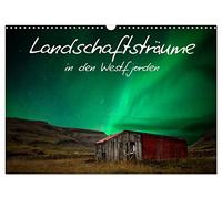 Landschaftsträume in den Westfjorden (Wandkalender 2026 DIN A3 quer), CALVENDO Monatskalender: Hier erwarten sie einsame und atemberaubende Landschaften.