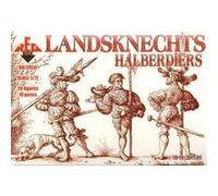 Landsknechts (halberdiers),16th Century - 1:72e - Red Box G