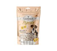LandSnack Popcorn | La collation de riz pour chiens avec moins de 1 % de graisse | La friandise spéciale d'Allemagne (avec foie et vitamines 100 g)