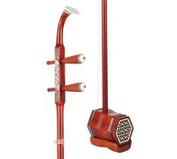 LANDTOM Erhu2 Violon chinois à cordes en palissandre avec accessoires pour débutant (gravure rouge)
