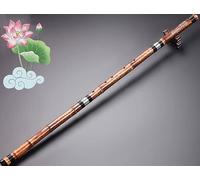 LANDTOM Flûte Xiao professionnelle en bambou violet (droitier) (8 trous G)