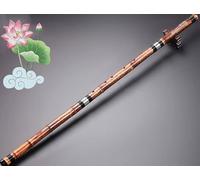 LANDTOM Flûte Xiao professionnelle en bambou violet pour droitier (8 trous F)