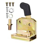 Landwi Kit de poignée de porte de chariot élévateur - Matériel en métal - Verrou haute performance - Système de verrouillage de rechange pour chariot élévateur - Tricycle électrique