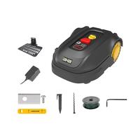 LANDXCAPE Robot Tondeuse sans Fil LX850 300m² Coupe 30-50mm Largeur de 16cm