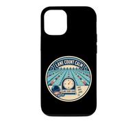 Lane Count Calm Comptage des Longueurs en Piscine Coque pour iPhone 12/12 Pro