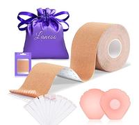 Laneso Remonte Sein Adhesif Boob Tape Soutien Gorge Invisible Adhesif 2 Cache Tetons Femme Invisible Auto-Adhesive 10 Fashion Clothing Tape Body Tape pour Bonnet A-E Gros Seins