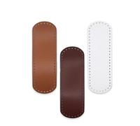 LaneWorld Fond - Base pour sac à crochet, 24 cm x 8 cm, résistance maximale, ovale fond pour sac à crochet bricolage, fond pour sac en cuir, 3 pièces (FB11)