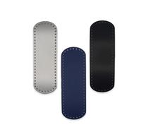 LaneWorld Fondi - Base pour sac à crochet, 3 pièces, rectangulaire, 21 cm x 8 cm, en cuir, résistance maximale, bricolage (fb5)