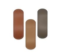 LaneWorld Fondi - Base pour sac à crochet, 3 pièces, rectangulaire, 28 cm x 18 cm, en cuir, résistance maximale, bricolage (fb18)