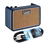 Laney Prism Mini amplificateur de guitare avec câble Keepdrum Bleu