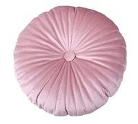 LANFIRE Coussin de Citrouille en Forme de Citrouille d'Oreiller de Plancher - Rond pour Siège d'Auto, Chaise, Canapé et Lit (35cm, Pink)