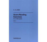 Lang C S - Score Reading Exercises In 2, 3 And 4 Ps Book 2 - Violin Book 2 - Organ