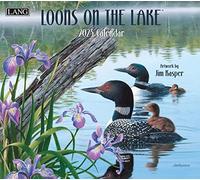 LANG Calendrier mural 2023 Loons on the Lake