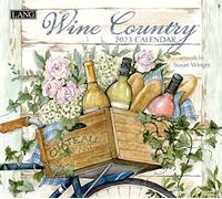 LANG Calendrier mural 2023 Motif pays du vin