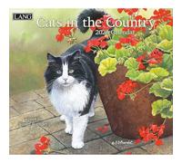 Lang, Calendrier mural 2026 Chats dans la campagne par Susan Bourdet