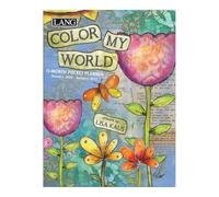 Lang Companies, Color My World Agenda de poche mensuel 2026, 12,4 x 16,7 cm, calendrier hebdomadaire avec reliure à spirale