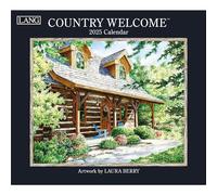 LANG Country Welcome 25991001907 Calendrier mural 2025
