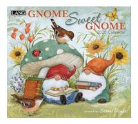 LANG Gnome Sweet Gnome Calendrier mural 2025 (25991002026)