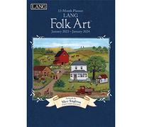LANG Lang Folk Art™ 2023 Planning mensuel (23991012099)