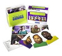 Stages Learning Matériaux Langue Builder Emotion Picture Card Expressions, Conversation et Situation Cartes Photo pour l'éducation autisme, thérapie ABA