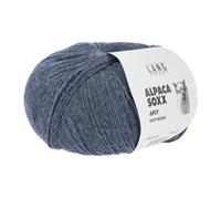 Pelote de laine Alpaca Soxx 6-PLY - 150GR - Lang Yarns(...) - 0010 Bleu chiné 0010 Bleu chiné G