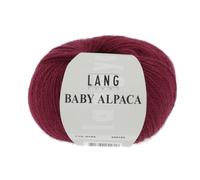 Lang Yarns BABY ALPACA Rouge Foncé 162