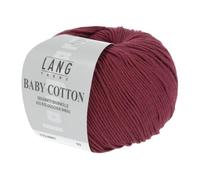 Lang Yarns Baby Cotton - rouge foncé 061