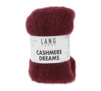 Lang Yarns CASHMERE DREAMS 64 Laine Bordeaux 290m 26 m/10cm HW 22/23
