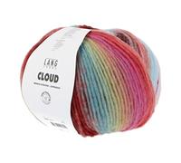 Lang Yarns Cloud 1077.0005 - Bordeaux/vert/bleu