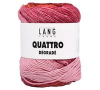 Lang Yarns Coton à Tricoter et à Crocheter Quattro Degrade - 100GR