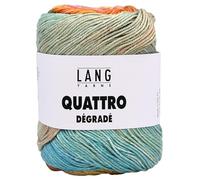 Lang Yarns Coton à Tricoter et à Crocheter Quattro Degrade - 100GR