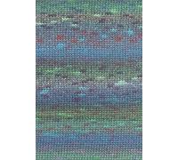 Lang Yarns Magnolia 1145.0003 Pelote de laine Turquoise/rouge/vert