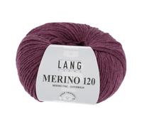 LANG Yarns Merino 120 Laine cyclame (0566) 50 g/env. 120 m