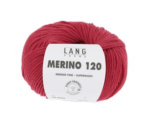 Lang Yarns Merino 120 - rouge 060
