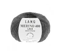 Pelote de Laine à tricoter MERINO 400 LACE - 25GR - Lang Yarns(...) - 05 Gris 05 Gris G