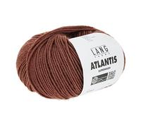Lang Yarns Pelote de Laine Vierge Atlantis Color : 0087 Marron