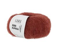 Lang Yarns - Suri Alpaca 0075 brique 25 g