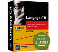 Langage C# - Coffret de 2 livres : Apprenez la Programmation Orientée Objet (4e édition) - Coffret 2 Volumes : Apprenez la Programmation Orientée Objet, 4ème édition - Luc GERVAIS, Christophe MOMMER -