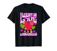 Langage d’Amour Connexion Émotionnelle Rétro Style T-Shirt