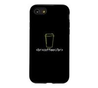 Langage de Programmation Big Coffee Coque pour iPhone SE (2020) / 7/8