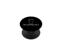Langage de Programmation Big Coffee PopSockets PopGrip Adhésif