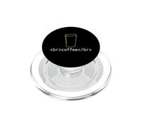 Langage de Programmation Big Coffee PopSockets PopGrip pour MagSafe