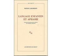 Langage enfantin et aphasie - Roman Jakobson - Minuit - Livre