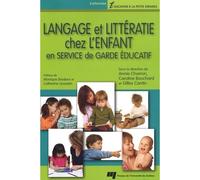 Langage et litteratie chez l'enfant en service de garde... - Collectif - Presses Universite Du Quebec - broché - Etude