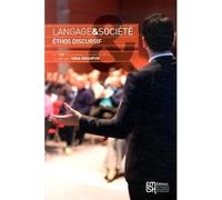 Langage et societe, n 149/septembre 2014. ethos discursif - Yana Grinshpun - Maison Des Sciences De L'homme - broché - Revue
