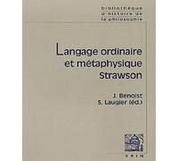 Langage ordinaire et métaphysique : Strawson